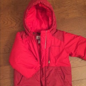 Toddler winter coat Columbia